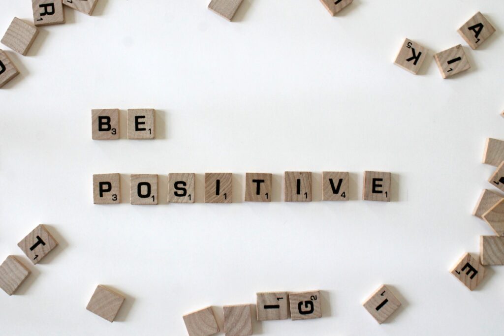 be positive in wooden blocks