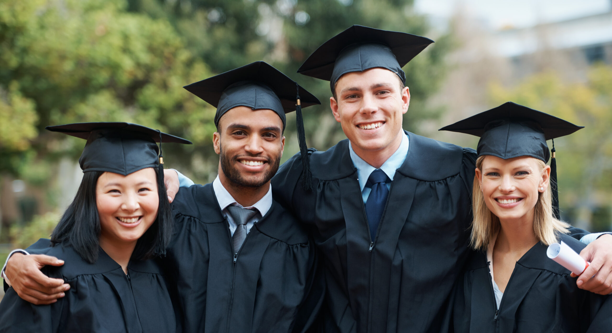 Students and fellow graduates