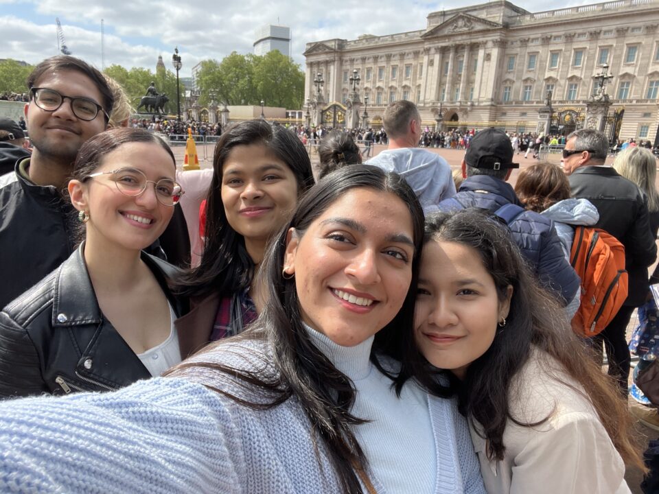 Visiting the Buckingham Palace