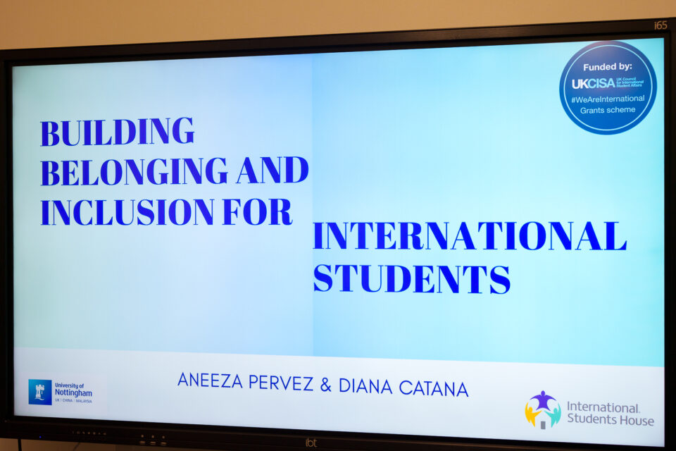 Building belonging and inclusion for international students