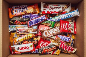 Different types of snacks