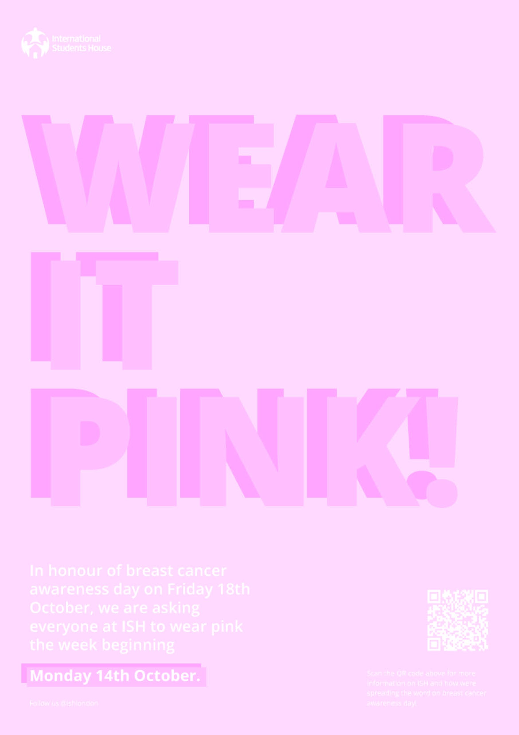 Breast Cancer Awareness International Students House