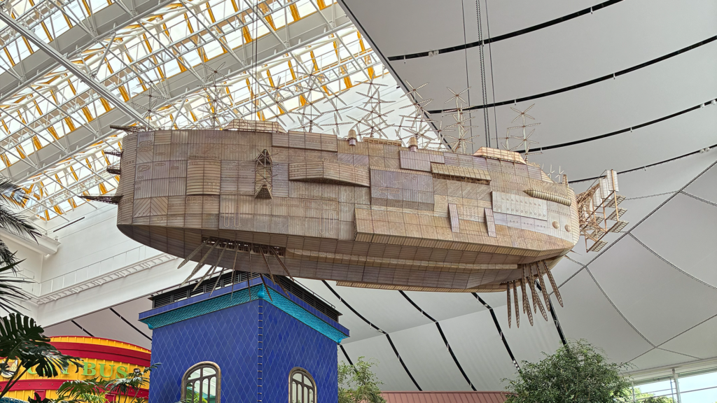 Flying ship at Ghibli Park – International Students House – international students house flying ship at studio ghibli park